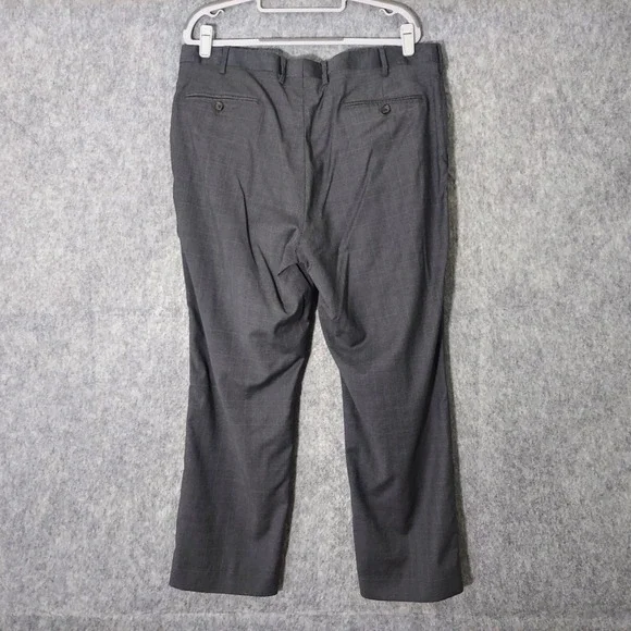 Brook Brothers Men Pants 38 1818 Regent Wool Trouser Plaid Straight Preppy - Picture 6 of 12